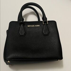 Michael Kors Black Satchel Bag